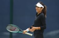 Emma Raducanu at the Rothesay Open, Nottingham.